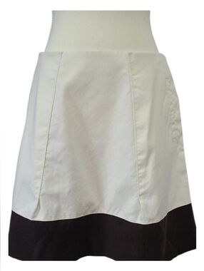 J.Crew Black White A-Line Mini Skirt Women’s Size 6 Classic Preppy Minimalist